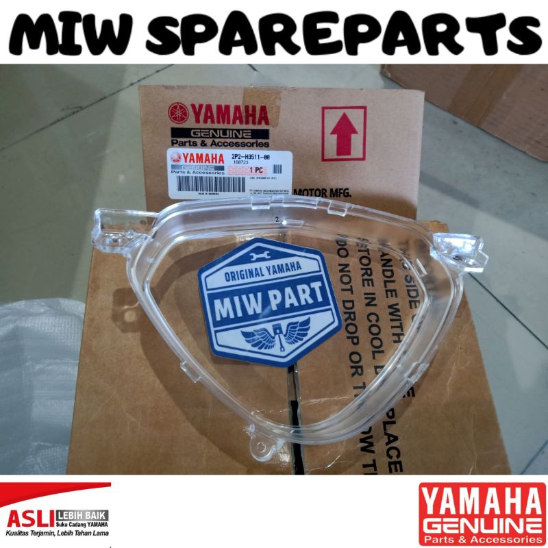 Mika Glass SPEEDOMETER YAMAHA JUPITER Z ORIGINAL YGP/LENS SPEEDOMETER ...