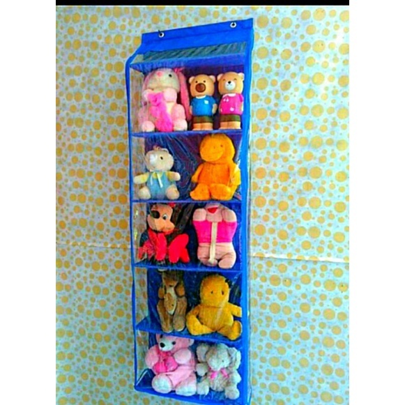 Jumbo doll hanging rack with plywood base, full right and left zippers ...