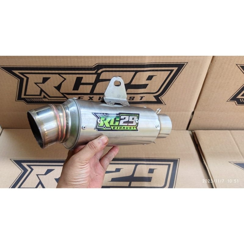Rc29exhaust Type Conical open spec Canister only pipe inlet 51mm ...