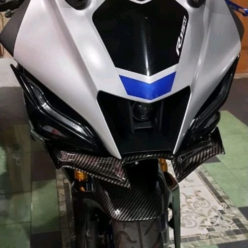 Winglet Yamaha R15 V4 Carbon Winglet R15 V4 Carbon Winglet All New R15 ...
