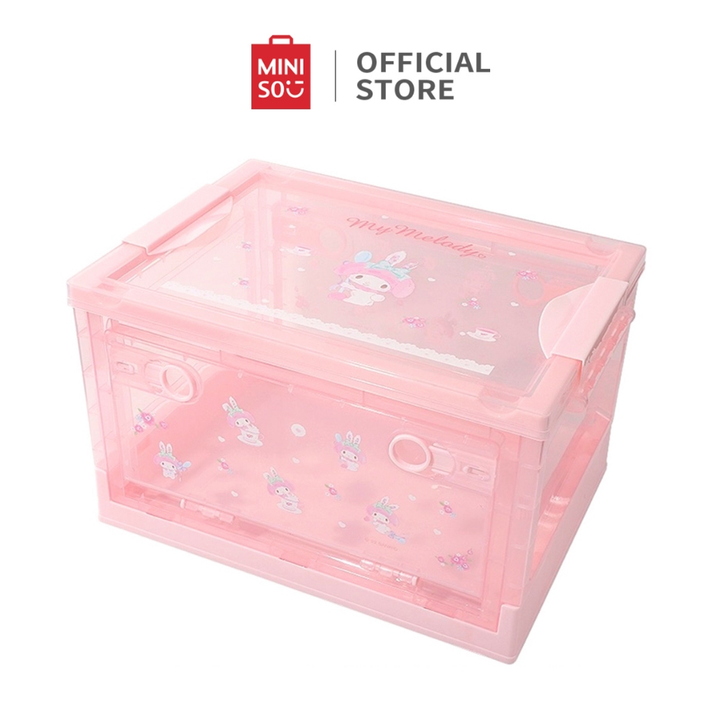 Miniso x Sanrio Characters Storage Box Storage Box Side Opening ...