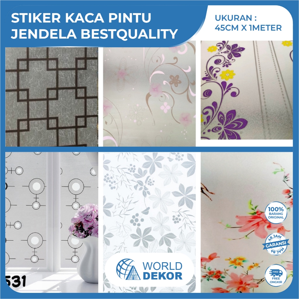 Non-translucent window glass stickers, Anti-fade, multi-purpose 1m WD ...