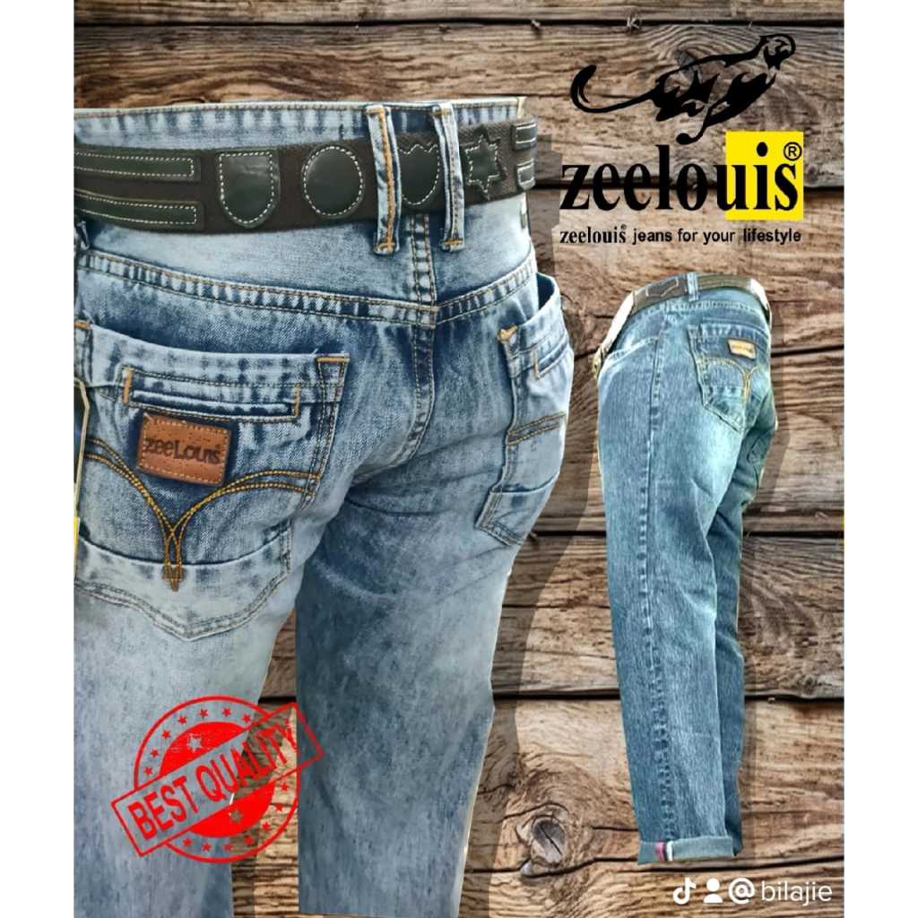 Celana Jean Zee Louis PREMIUM Pria-Celana Jeans Panjang Pria-Celana ...