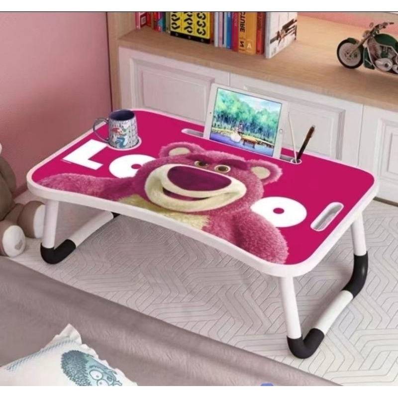 Folding Study Table / Portable Folding Laptop Table / Character Study ...