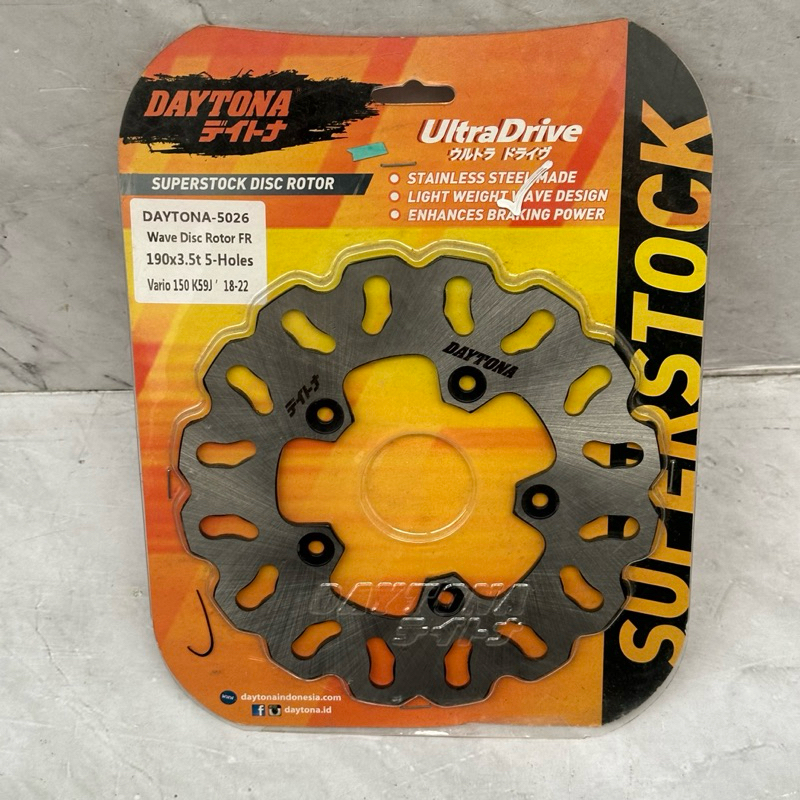 Daytona PCX 150 PCX 160 Rear Disc Plate | Shopee Philippines
