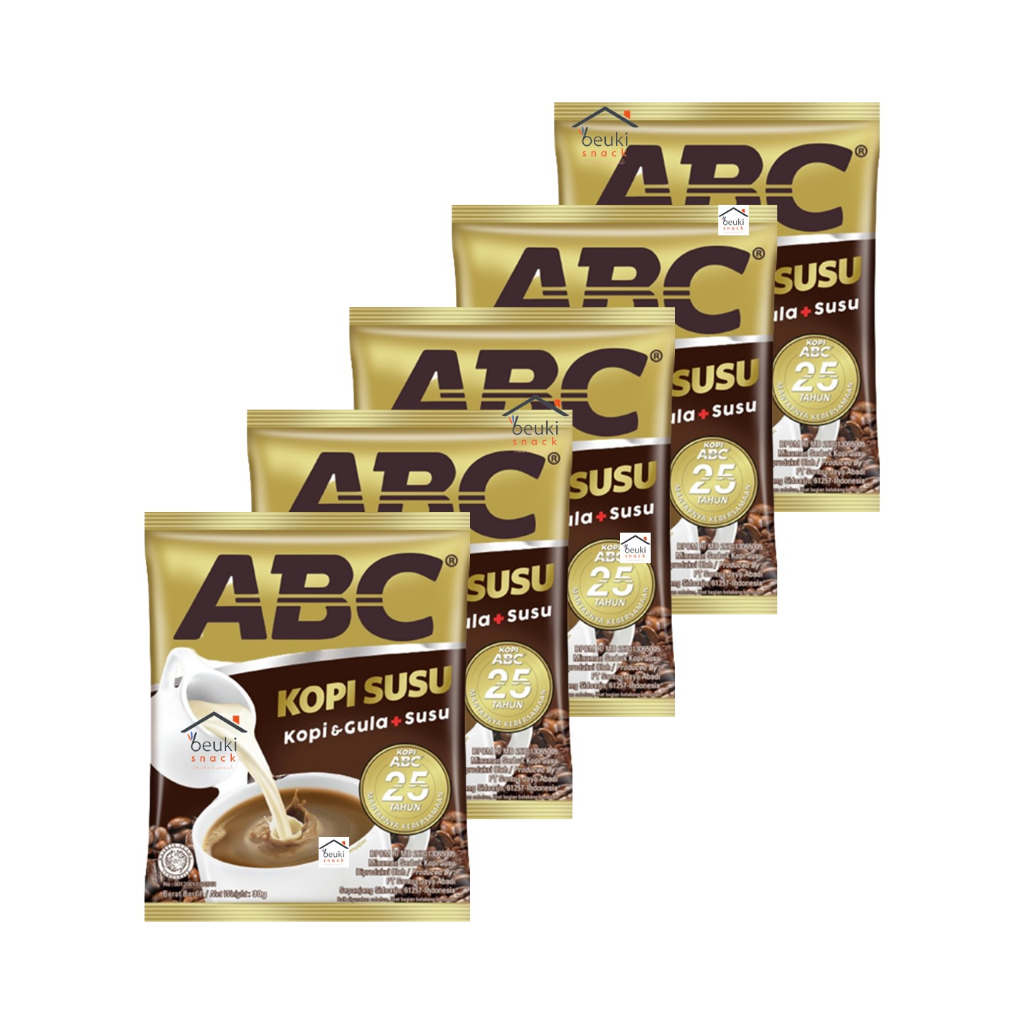 5PCS ABC Coffee Milk Instant Coffee Powder Drink | Shopee Philippines