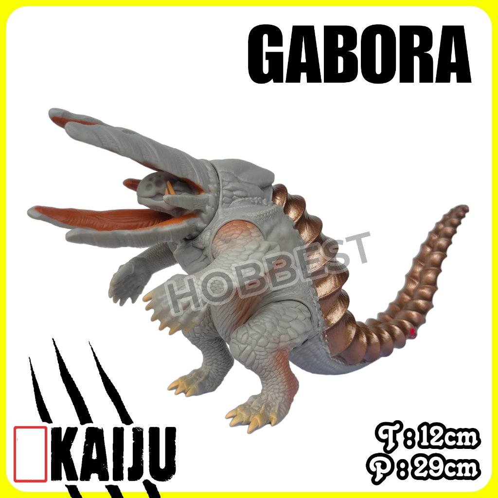 Gabora - Godzilla Kaiju Action Figure Miniature Display Toy Monster ...