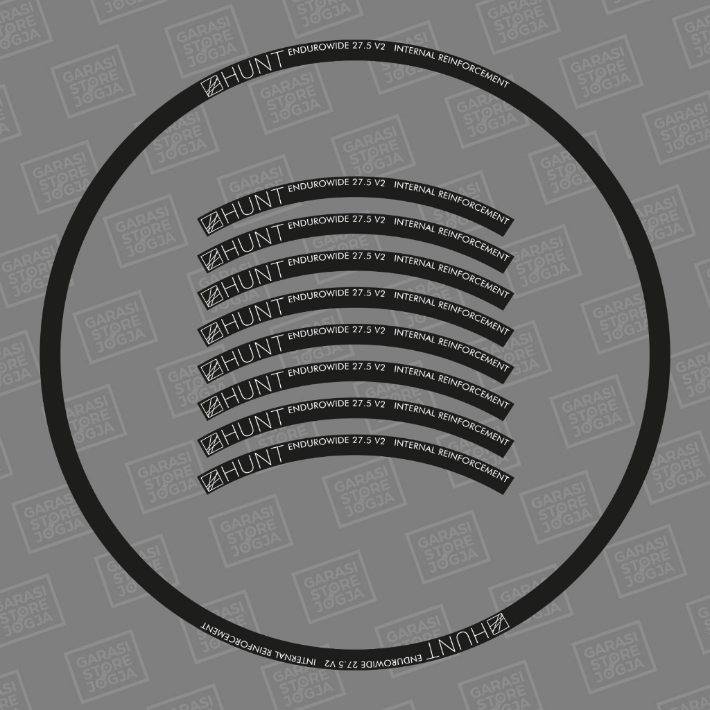 Decal Rims HUNT Endurowide | Shopee Philippines