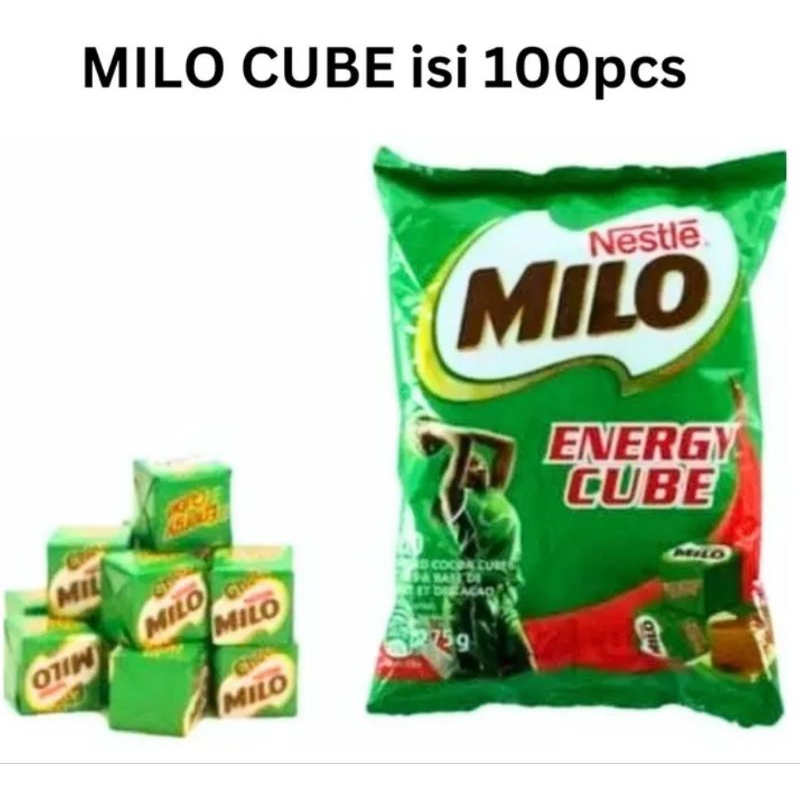 Nestle Milo Cube Contains 100pcs Chocolate | Shopee Philippines