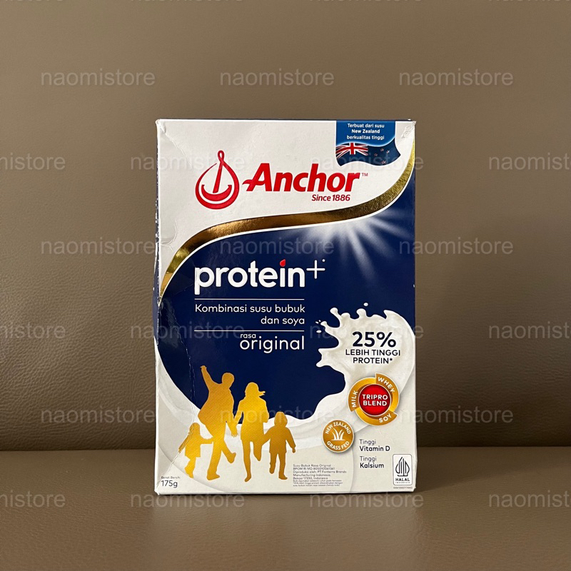 Anchor Milk Protein+Original Family Milk 175g High Protein Powder