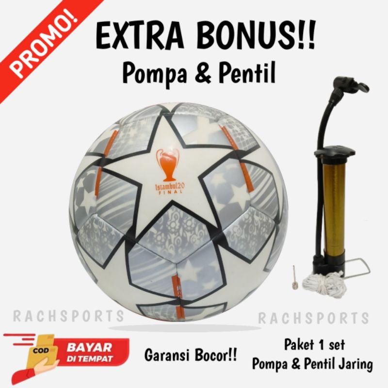 MESIN Football Size 5 Champions Final Istanbul Sewing Machine | Shopee ...