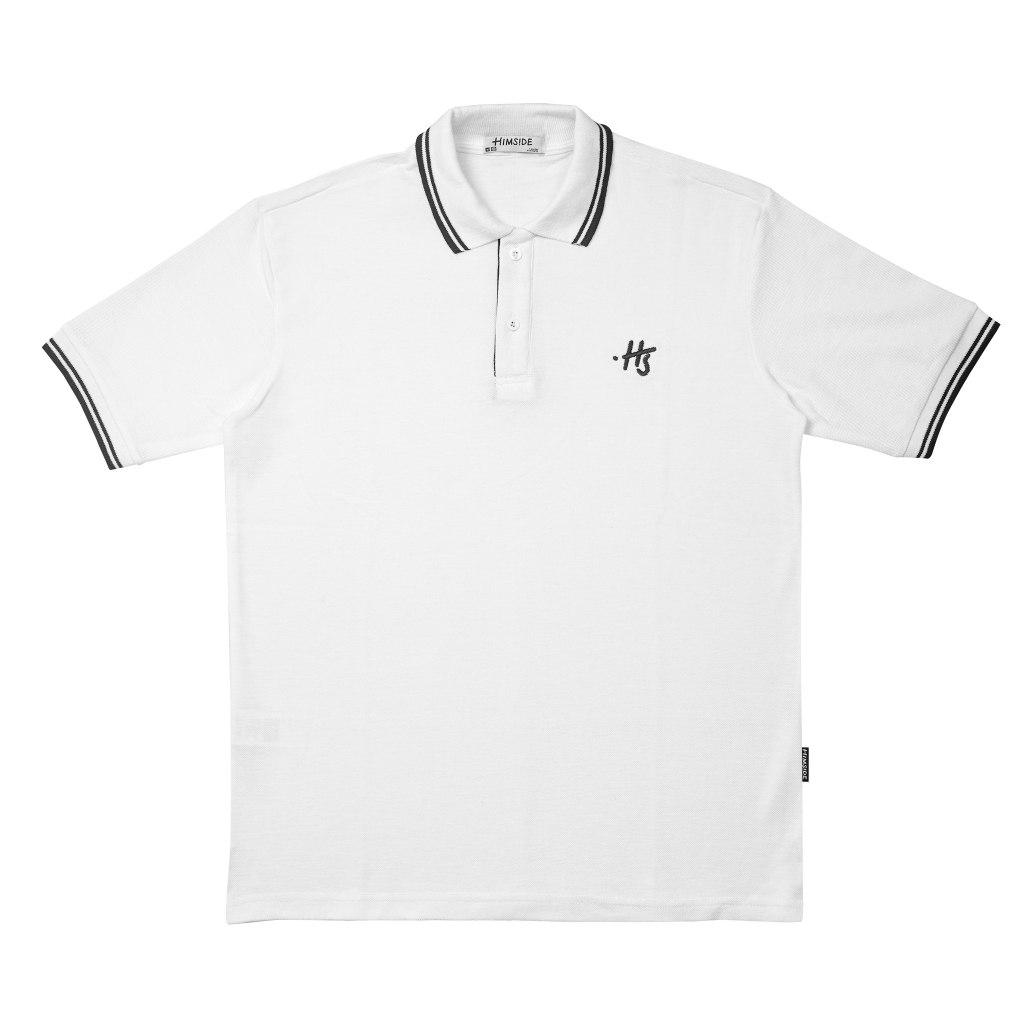 Himside - Goma Poloshirt White | Shopee Philippines