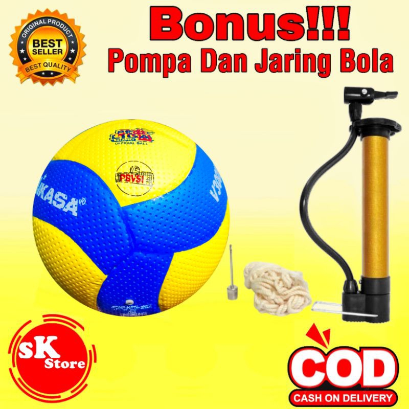 Volleyballvolley Volleyball Mikasa Pro League V300w Fivb Ball Pump