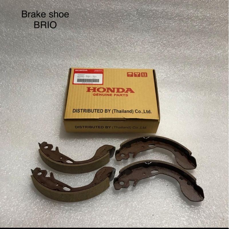 Brake shoe Rear Brake Lining Honda Brio Shopee Philippines