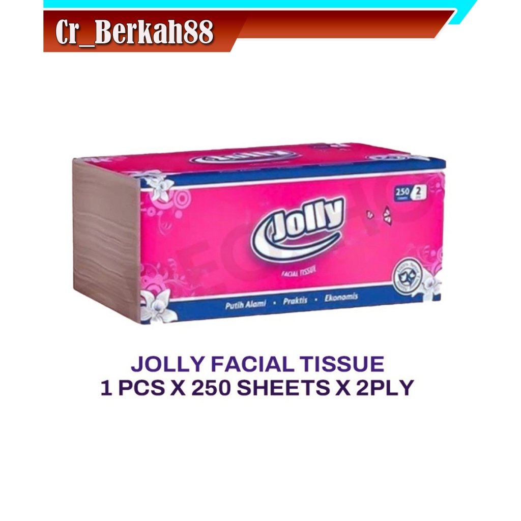 Jolly facial tissue 2fly 250 Sheets | Shopee Philippines