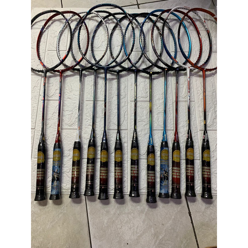 APACS NEW COMMANDER 10 Badminton Racket with free strong grip 35 LBS ...
