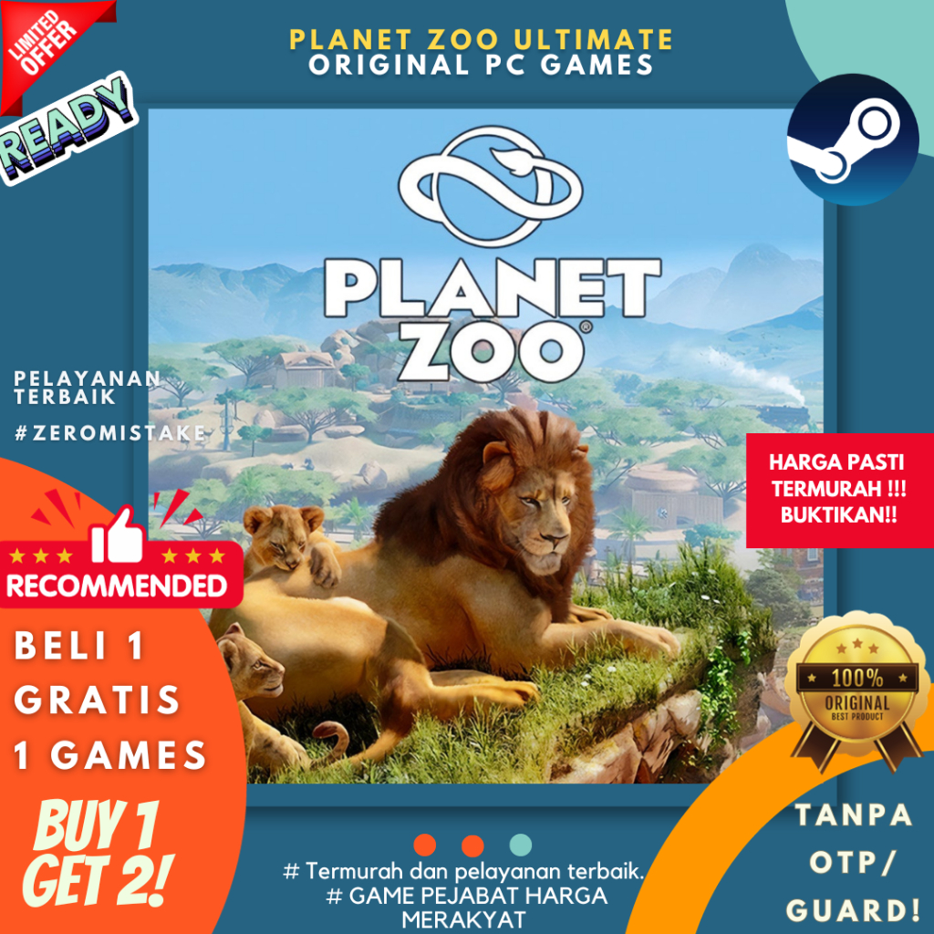 Planet Zoo Ultimate Edition PC Original | Shopee Philippines