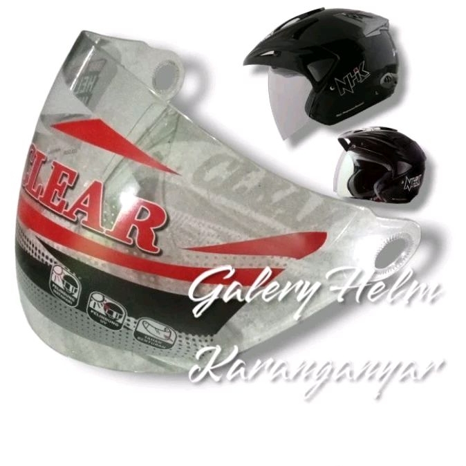 (VVT) Nhk Predator Helmet Glass Clear Visor || 1v Predator visor Not 2 ...