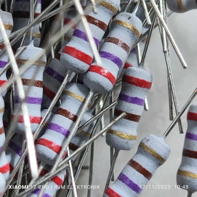 5 pcs resistors 270 ohm 1 watt | Shopee Philippines