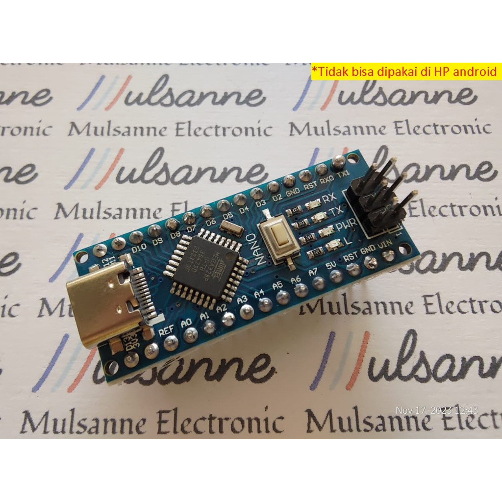 Arduino Nano ATMega328 Socket USB type C | Shopee Philippines