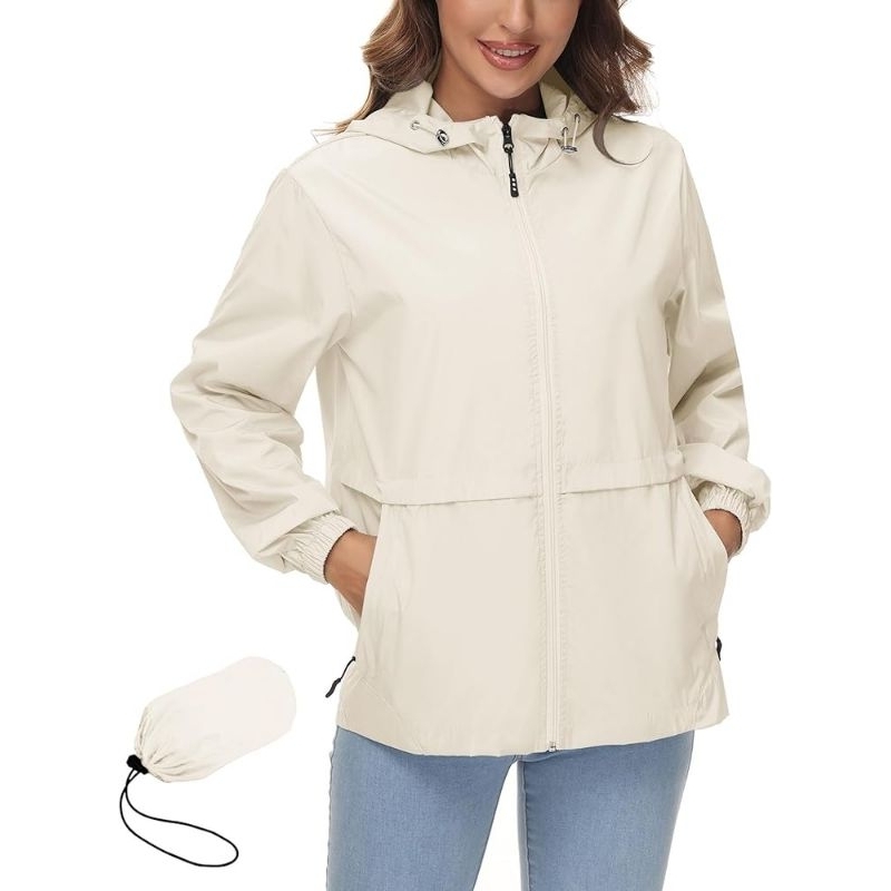 Women's OUTDOOR Jacket Women's WATERPROOF Parachute Jacket Shopee