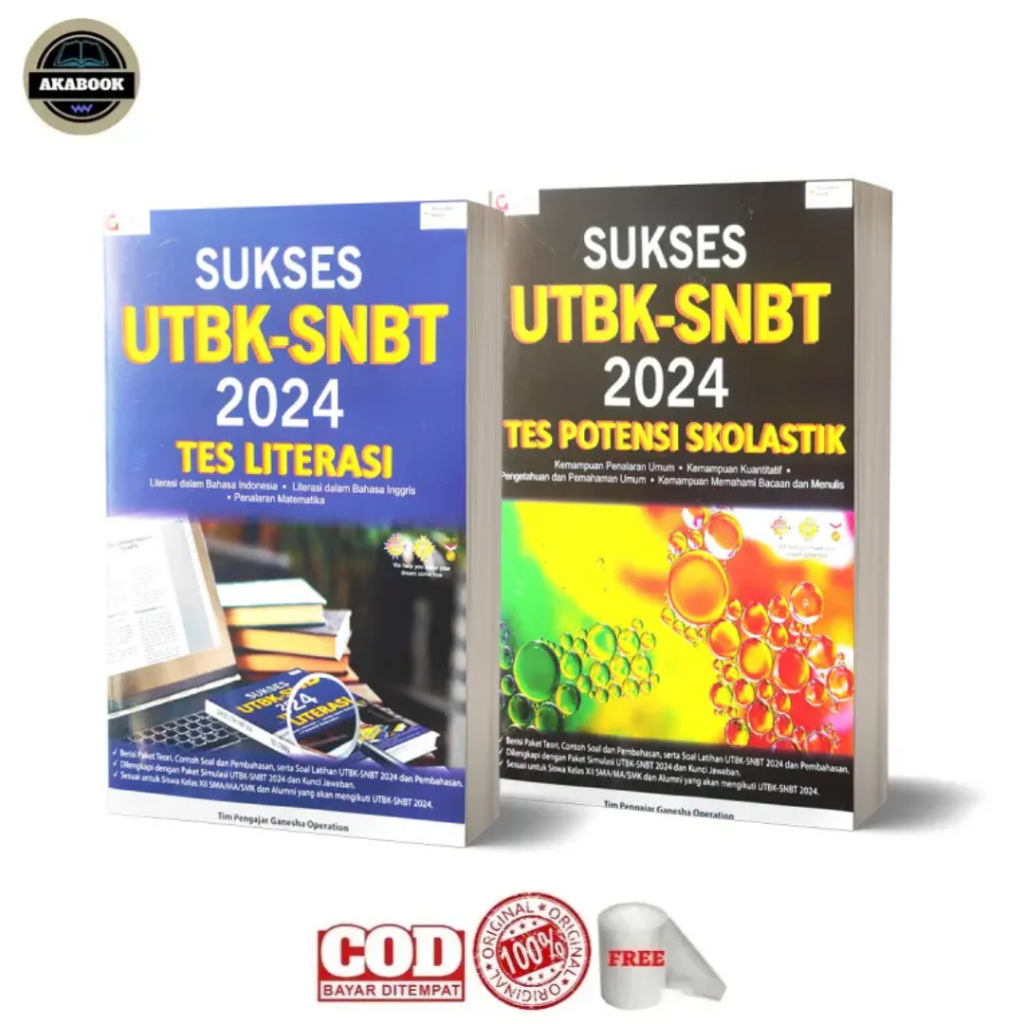 Utbk SNBT Success Book 2024 Literacy Test Classic Potential Test By ...