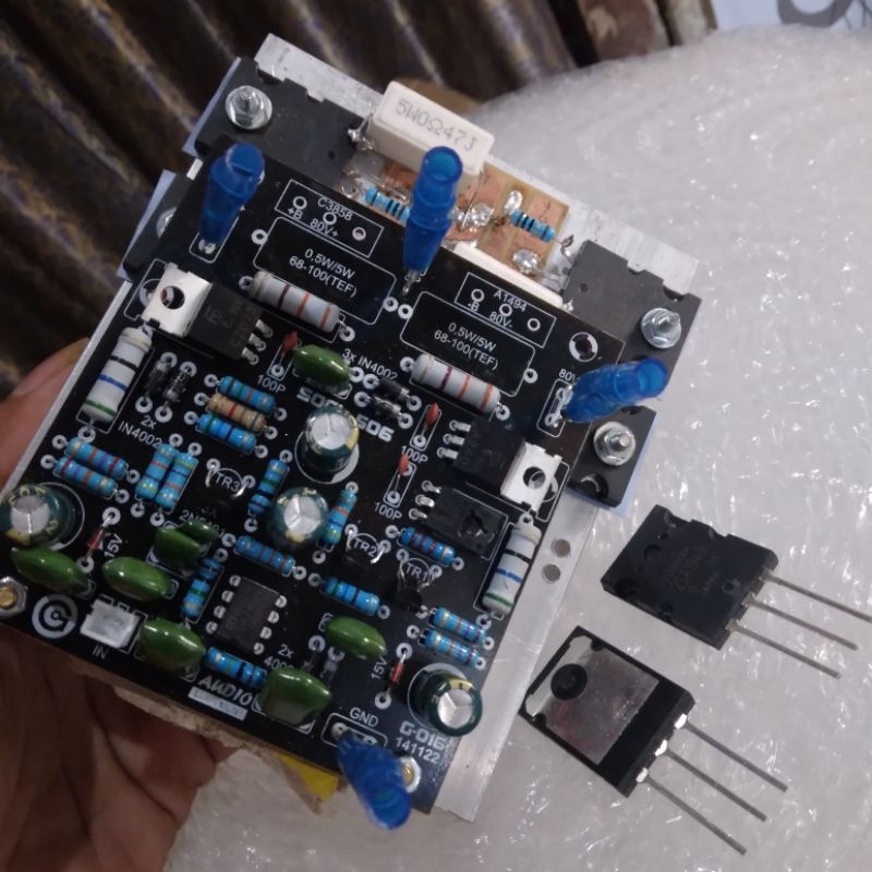 Socl 506 final power amplifier kit 2 sets ready to use already tested