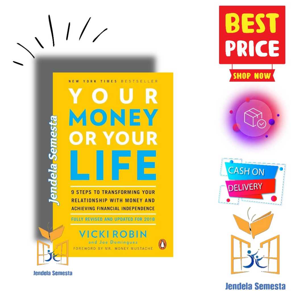 Your Money or Your Life by Vicki Robin Joe Dominguez (ENGLISH) | Shopee ...