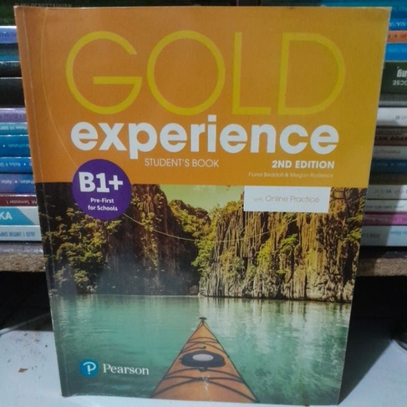 Gold EXPERIENCE 2ND EDITION B1+ STUDENTS BOOK | Shopee Philippines