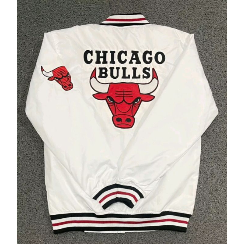 -Varsity Jacket Chicago Bullss Embroidery Antem - Jacket Baseball ...