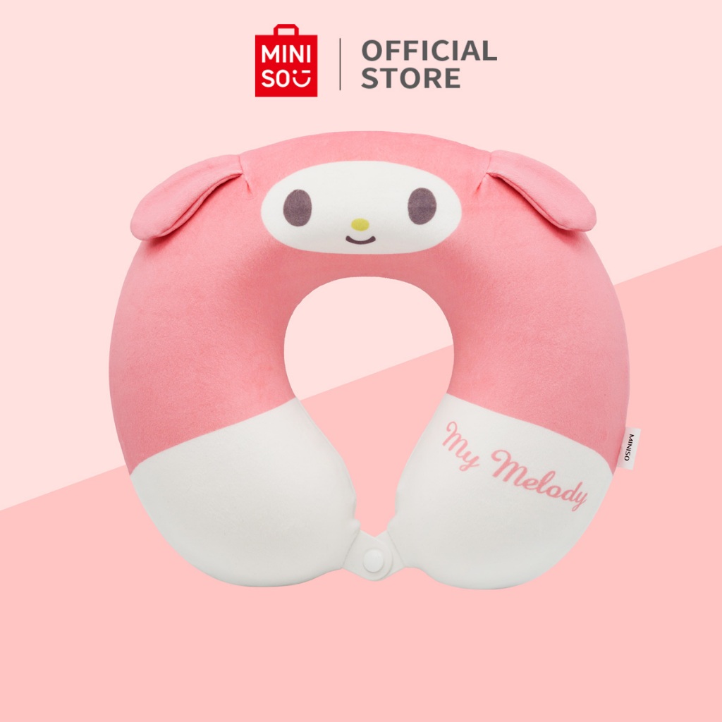 Miniso X SANRIO Soft Neck Pillow Ushaped Travel Neck Pillow Shopee