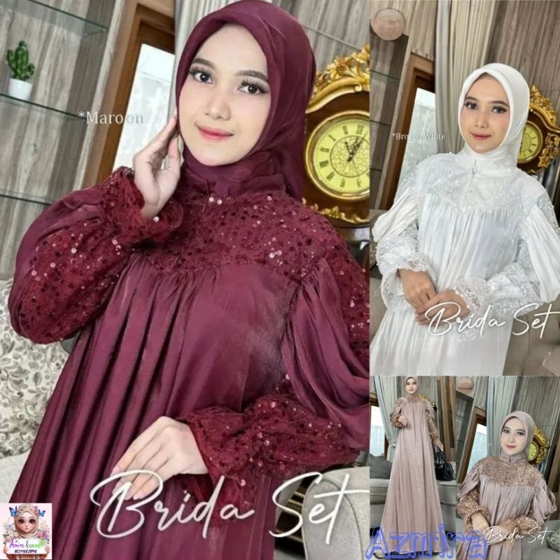 YG The Latest Jumbo muslim Women's gamis 2024. Brida dress Made Of ...