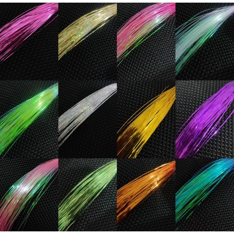 Sabiki Solid Color Flasher Pearl Feather | Shopee Philippines