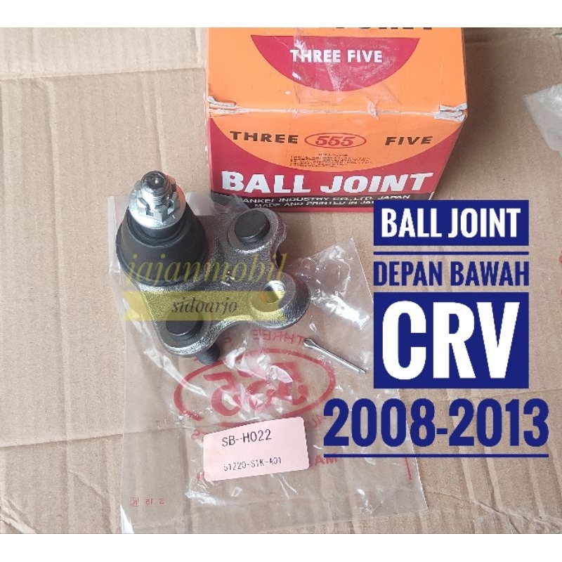 Ball JOINT Front LOWER CRV GEN3 2007-2013 BALL JOINT LOWER ARM CR-V ...