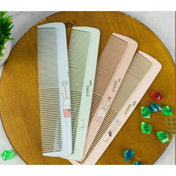 2-Sided Long Straight Hair Comb with Character | Shopee Philippines