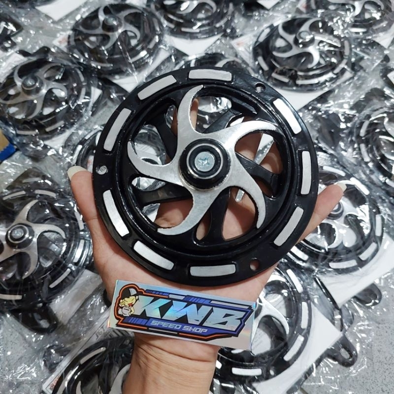 UNIVERSAL FAN / RADIATOR SPINNER COVER FOR ALL MOTORCYCLES GUARANTEED ...