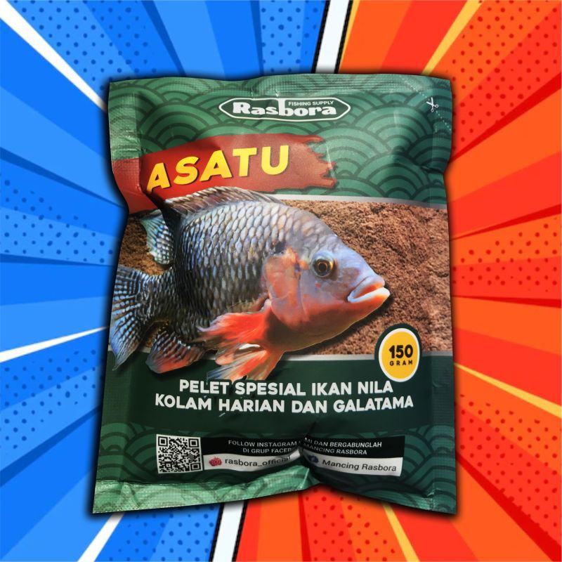 Rasbora ASATU Pellet Bait SPECIAL Tilapia Can Be Used For MAS PATIN