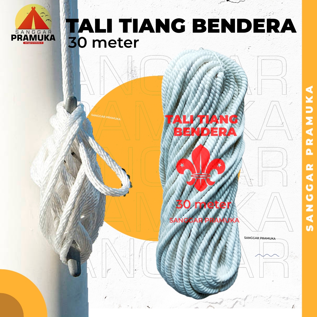Flag Pole Rope / Ceremonial Flag Rope / Rope Length diameter 8mm ...