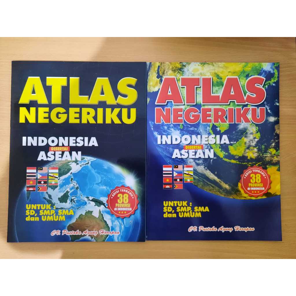 Atlas Of My Country Indonesia With Asean For Students And General Large ...