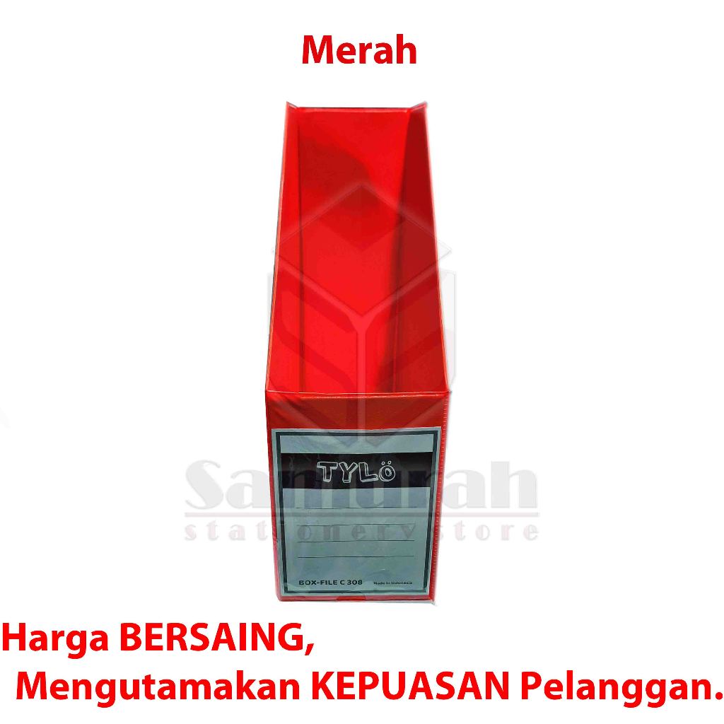HIJAU MERAH Tylo C-308 Jumbo Folding File Box PVC Coated Cardboard / C ...