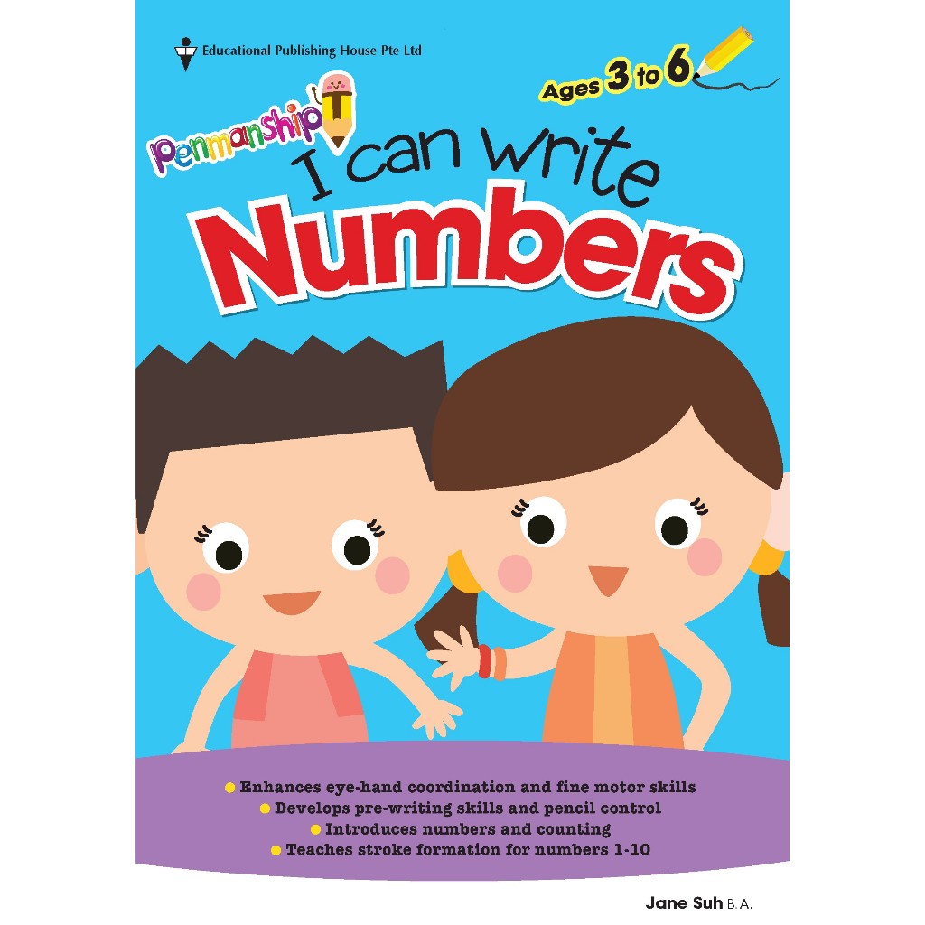 Penmanship I Can Write Numbers | Learn to write numbers for ...