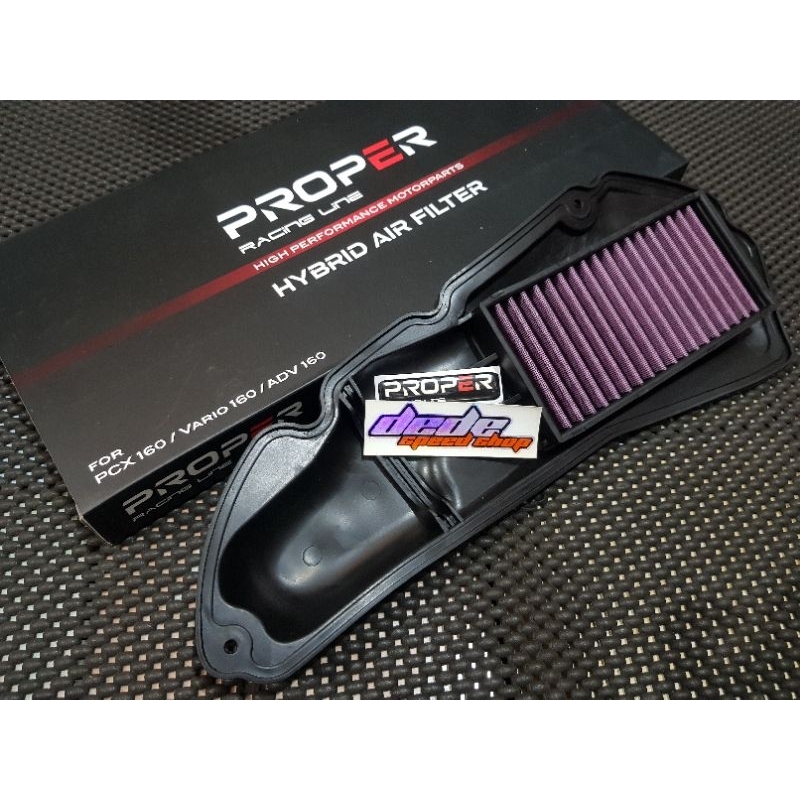 AIR FILTER PROPER RACING LINE ADV 160 PCX 160 VARIO 160 K1Z | Shopee ...