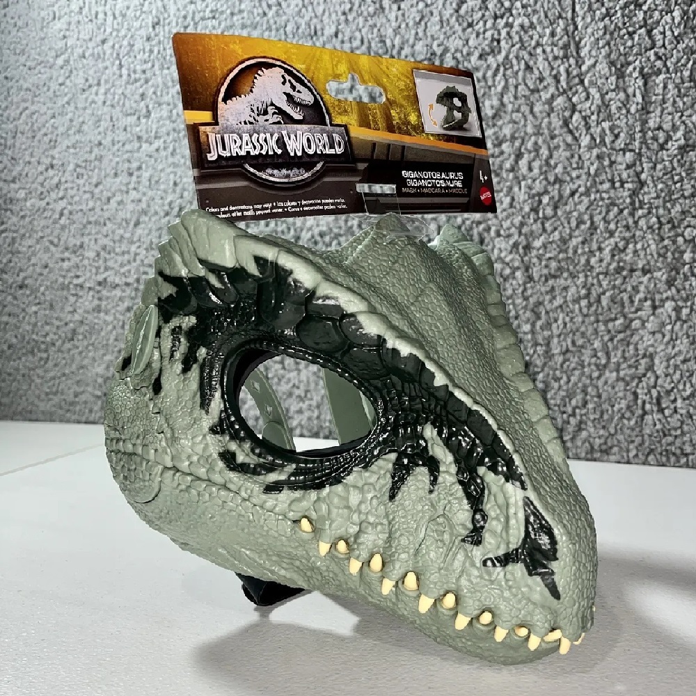 Jurassic WORLD Dino Trackers Giganotosaurus Dinosaur Mask JWDTGWM56 ...