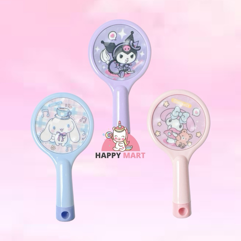 Sanrio circle kuromi/melody/cinnamoroll motif small circle Comb ...