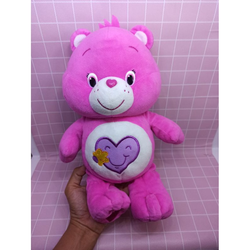 Carebear care bears Doll original pink love | Shopee Philippines