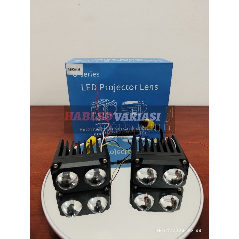 MATA Led U-SERIES SHOOTING LIGHTS DOUBLE EYE LENS PROJECTOR (PRICE FOR ...