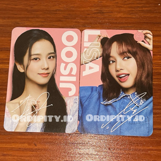 BLACKPINK OREO Collab Photocard Official Limited Edtion JISOO JENNIE ROSE  LISA