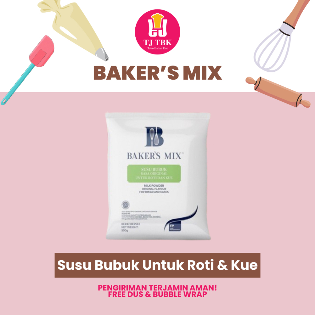 Bakers Mix Anchor Milk Powder/Milk Powder Baking Cake Anchor 500g Tj