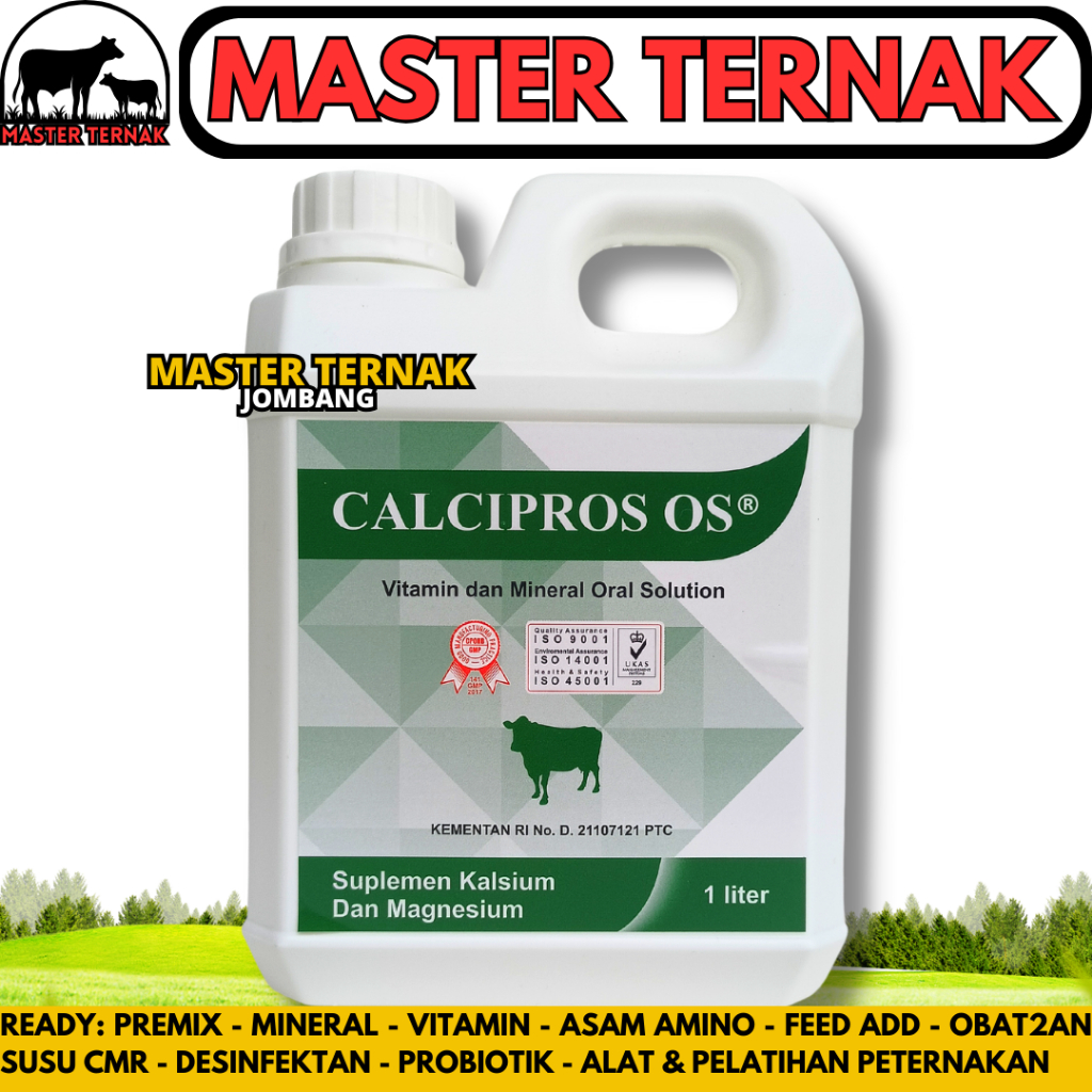 Calcipros OS 1 LITER VADCO - Medicine for Cows, Goats, Collapse ...