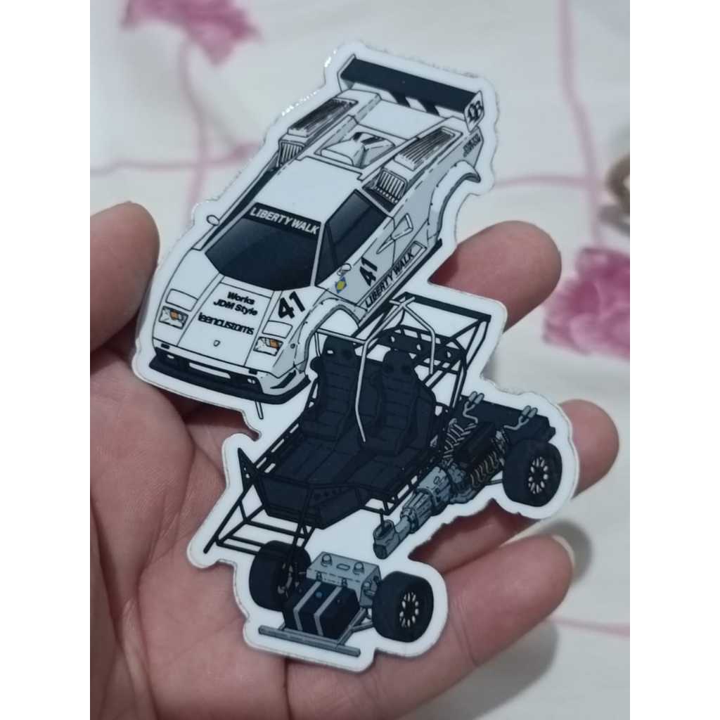 Liberty Walk LBWK Lamborghini Counting Sticker Japan Japan Limited ...